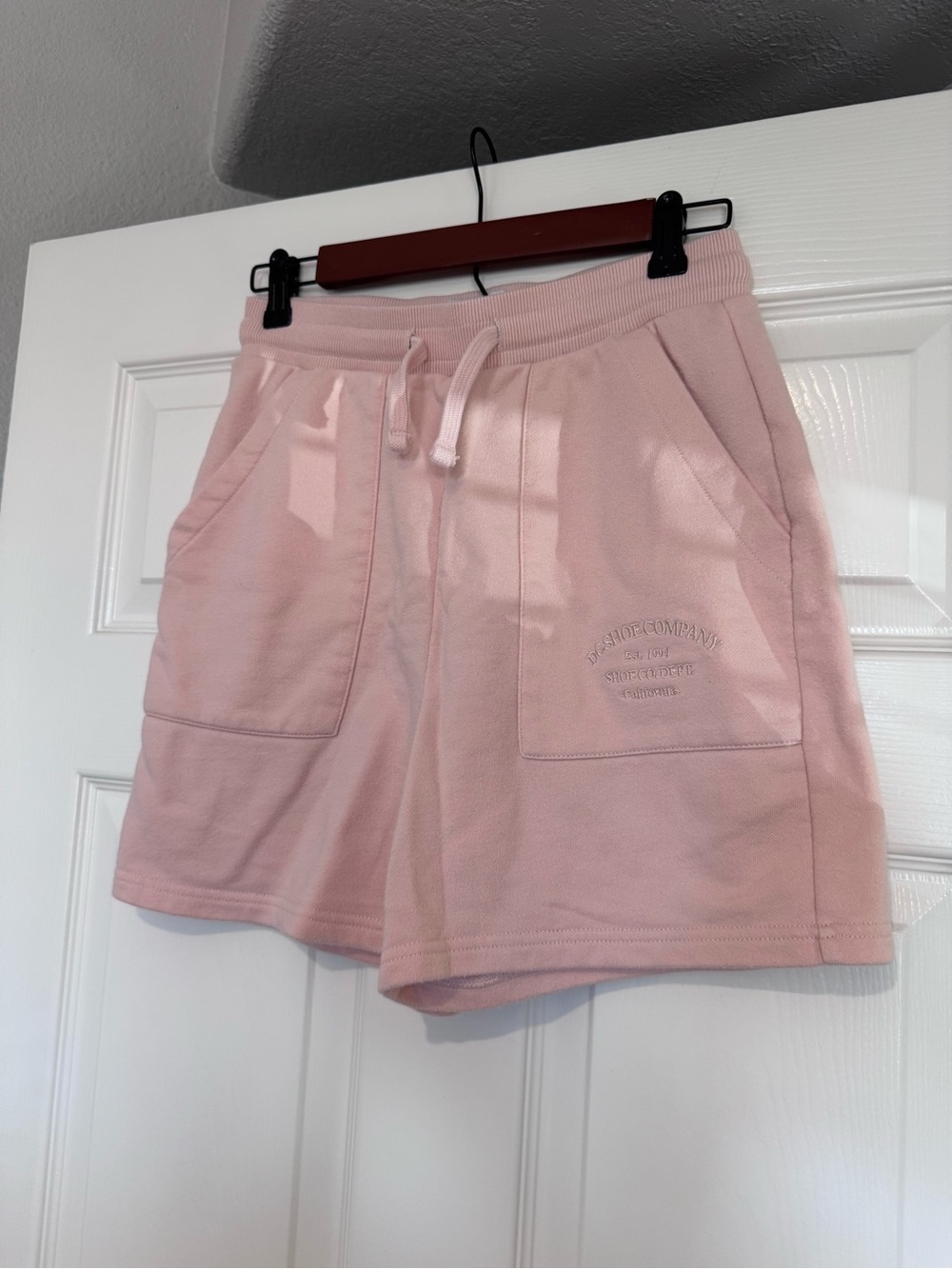 DC Pink Drawstring Shorts